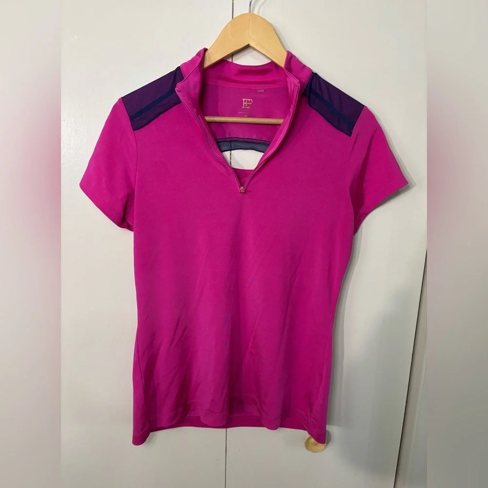 EP Golf Pink Short Sleeve Women's Top - Picture 1 of 4